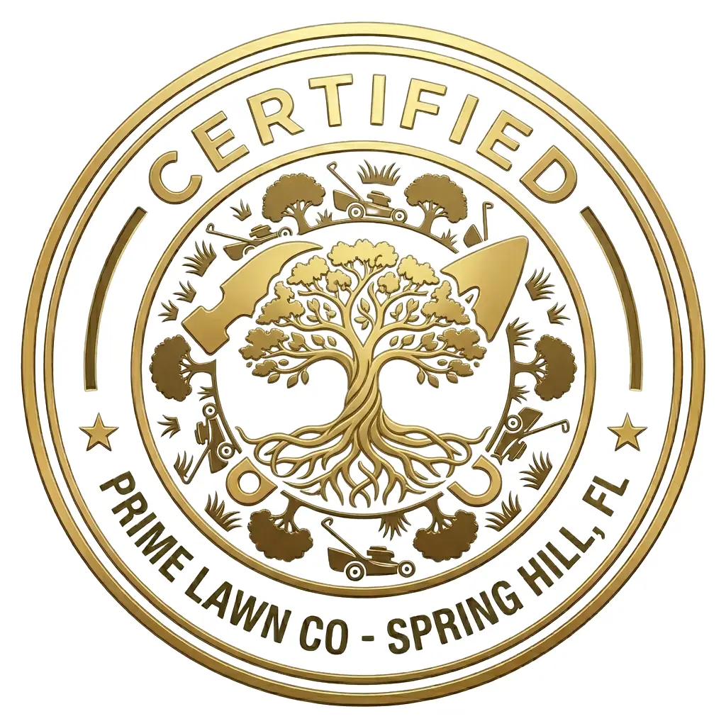 Prime Lawn Co Certified in Lawn Care Spiring Hill Fl